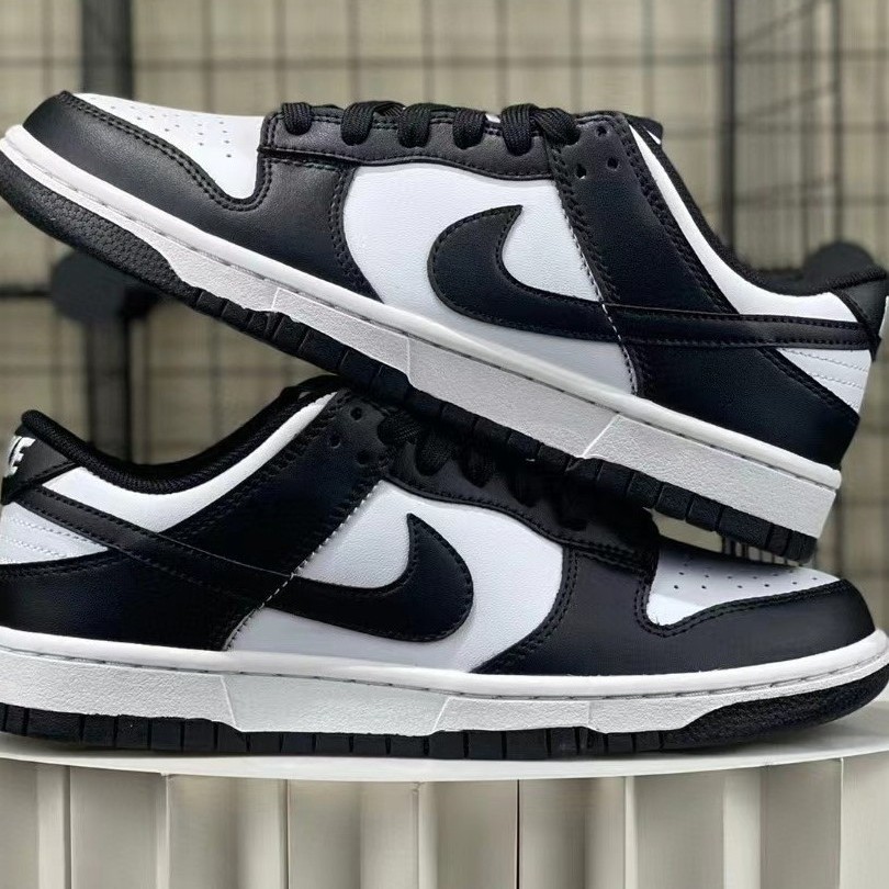 Putian Shoes Cross-Border Dunk Panda Black and White North Carolina Blue Couple Lightweight Versatile Fashion Sports Dad Men's and Women's Sneakers