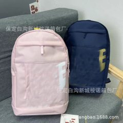 潮牌のアルファベットのリュックサックの大容量のコンピュータのリュックサックの高い顔の値の学生のかばんの百合のカップルの運動のリュックサック
