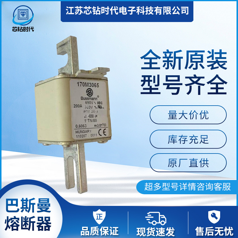 170M3058 170M3059 170M3060巴斯曼BUSSMANN熔断器保险丝