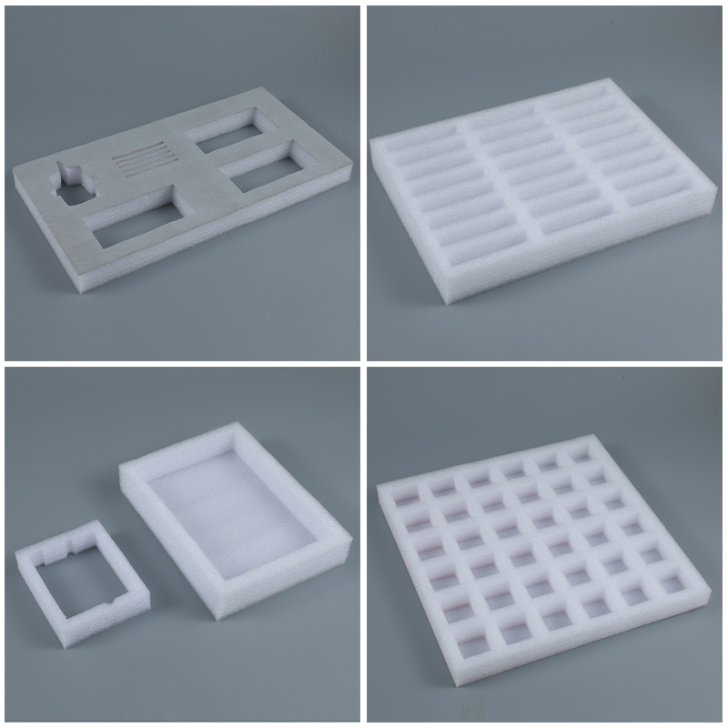 epe珍珠棉内衬挖槽异形泡沫棉填充内托形状包装材料