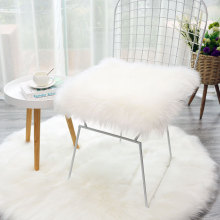 仿羊毛絨椅子墊加厚餐椅墊老板椅電腦椅屁股墊久坐辦公室坐墊學生