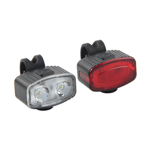 New bicycle light night riding USB charging outdoor led cycling light mountain bike bicycle warning tail light set