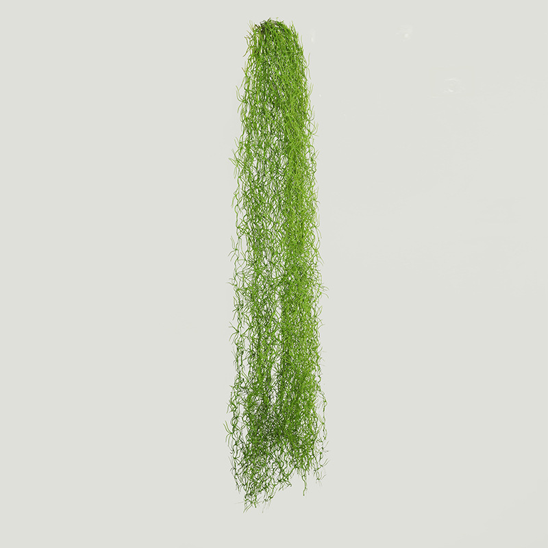 Imitation Rattan Lengthened Air Grass Aerial Hanging Old People's Whiskers Vine Indoor Soft Clothes with Wall Decoration