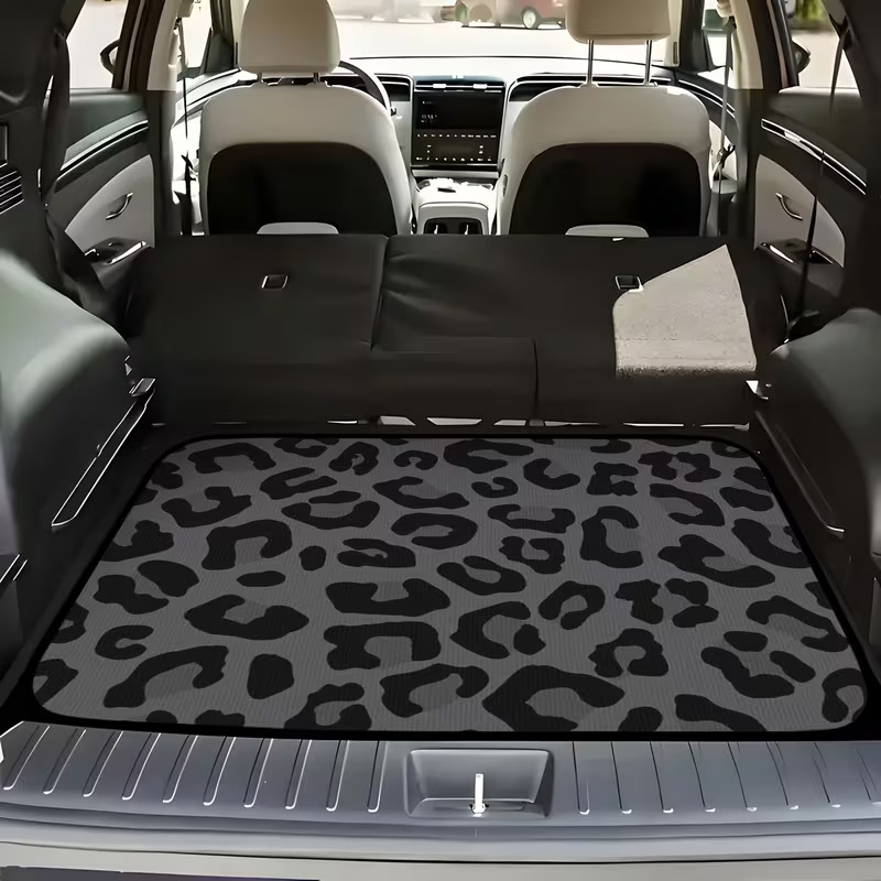 Crystal velvet car trunk mat, wear-resistant, cross-border Amazon dust-proof mat, water-absorbent, dirt-resistant, easy to maintain, wholesale