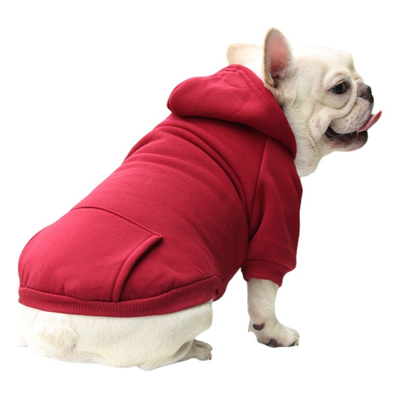 Sudadera de dos patas para gatos de otoño e invierno, ropa para perros con bolsillo, estilo deportivo, ropa para mascotas, fabricante de ropa.
