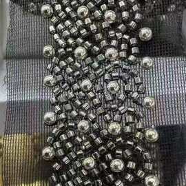厂家直销新款重工6CM宽珍珠钉珠花边DIY服装辅料发夹发箍配饰饰品