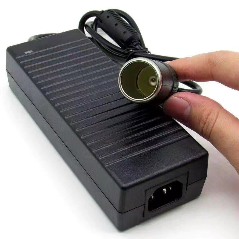 220V回転12V電源変換器車載掃除機冷蔵庫エアポンプ家庭用電源12v 5シガレットライター|undefined