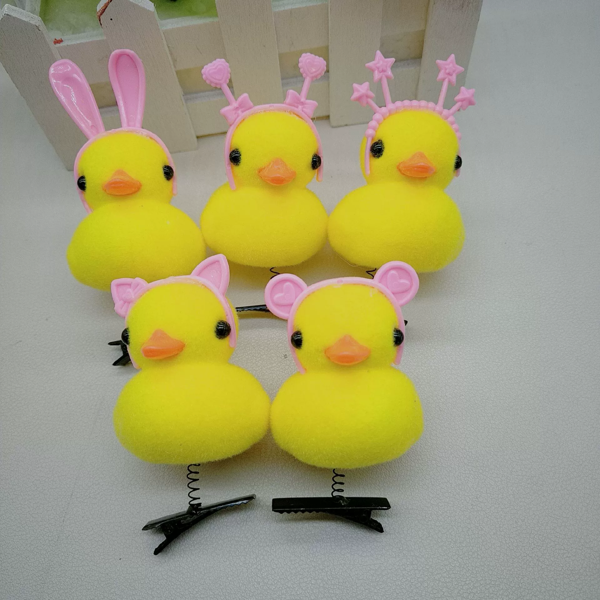 B.Duck, заколка-невидимка в форме сердца, солнцезащитные очки с бантом, шляпа, аксессуар для волос, игрушка, утёнок, подарок на день рождения