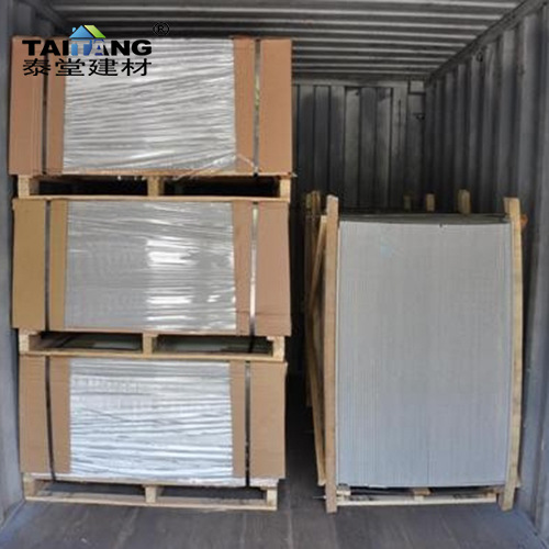 Tablero de cemento Silicato de calcio Aislamiento térmico de pared exterior Tablero de silicato de calcio ignífugo Techo exterior Tablero de cemento de silicato de calcio para construcción image 5