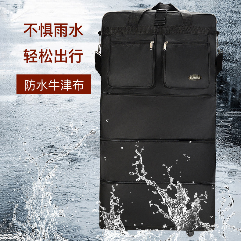 Large Capacity Multi-Functional Short-Distance Travel Suitcase with Universal Wheels, Foldable Storage Luggage Bag for Moving Large Capacity Multi-Functional Short-Distance Travel Suitcase with Universal Wheels, Foldable Storage Luggage Bag for Moving