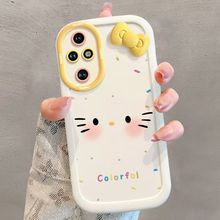 猫咪表情适用OPPORENO12/11pro手机壳VIVOx200pro红米note14全包