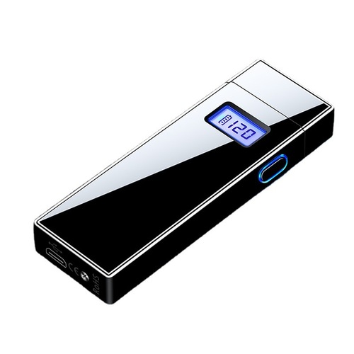 JL619 Display Dual Arc Battery Display Direct Manufacturer Sales Personalized Gift USB Charger Lighter