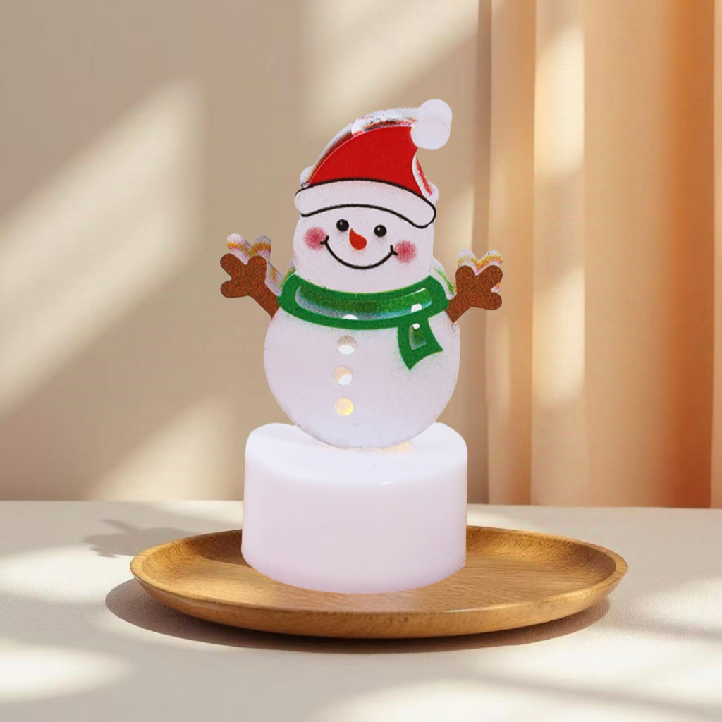 Lámpara de Vela Electrónica LED Hierro, Decorativo, Luz Cálida, para Navidad