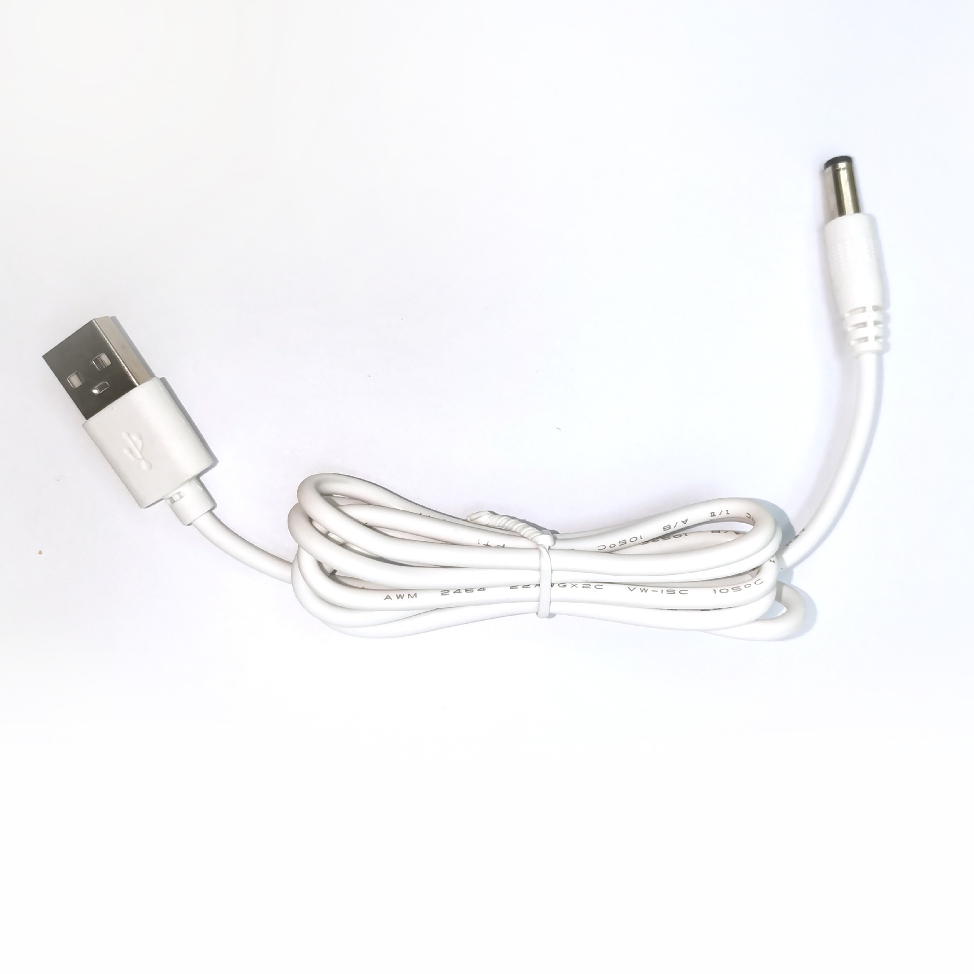 cablu de alimentare DC de mare putere cu încărcare USB de 5,5 * 2,1_voghion.com