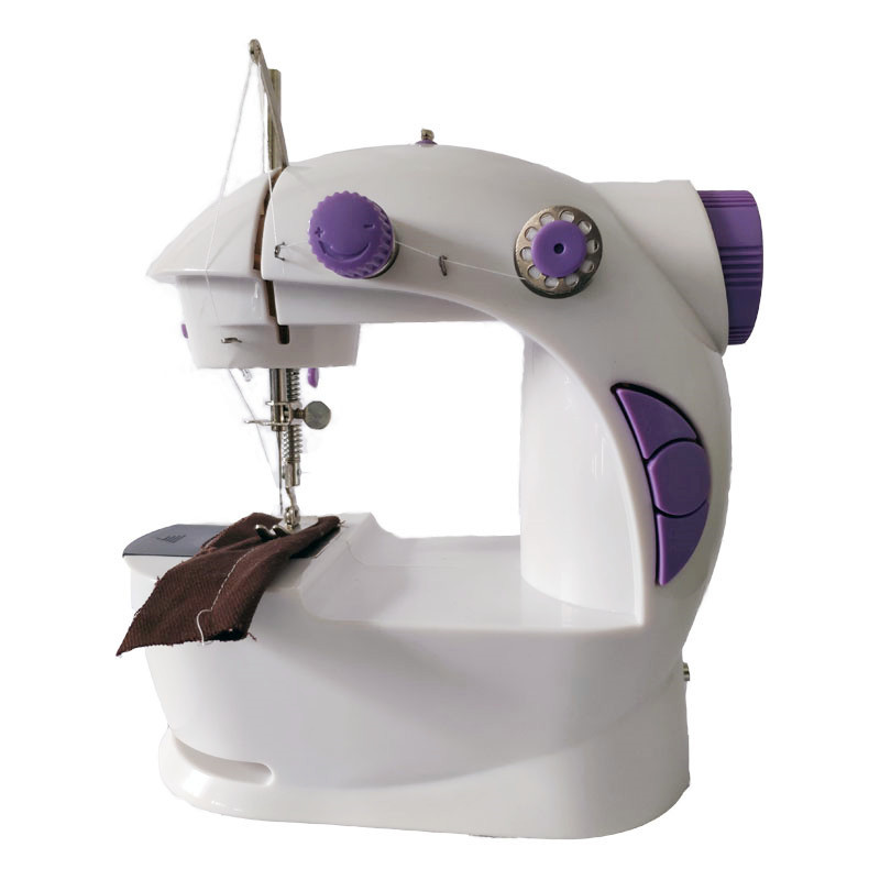 厂家直销缝纫机多功能 衣车 台式 微小型缝纫机 带灯X20