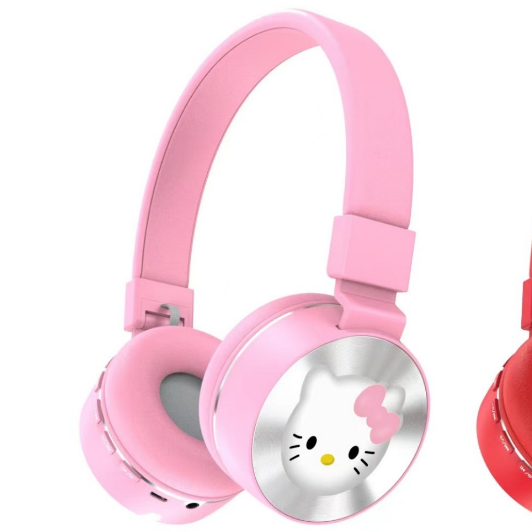 Comercio exterior nuevo AH-706D auriculares Bluetooth dibujos animados productos explosivos auriculares inalámbricos estéreo montados en la cabeza fábrica al por mayor