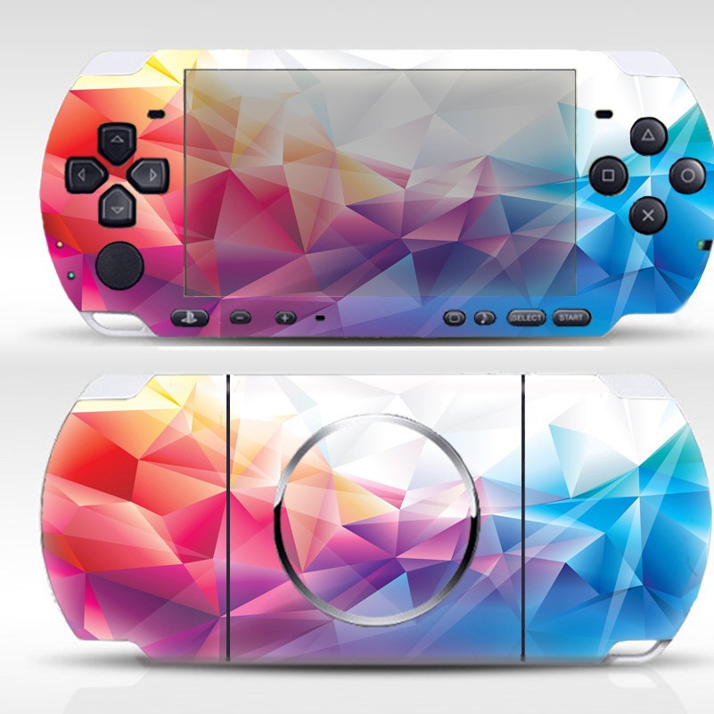 适用于psp3000 贴纸 贴膜 机身贴 炫彩贴 vinyl skin sticker