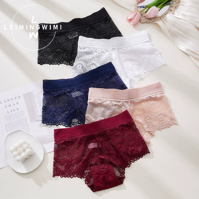 Sexy lace pants, comfortable belt, breathable trousers, (Cross-border trading)