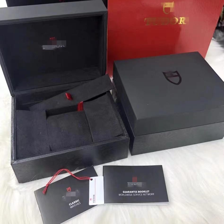 Watch box in stock black new dituo watch storage box packaging box original counter watch box storage box