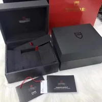 Часовая коробка спот черный новый tuduo часы хранения коробка упаковки оригинальная коробка счетчик коробка хранения