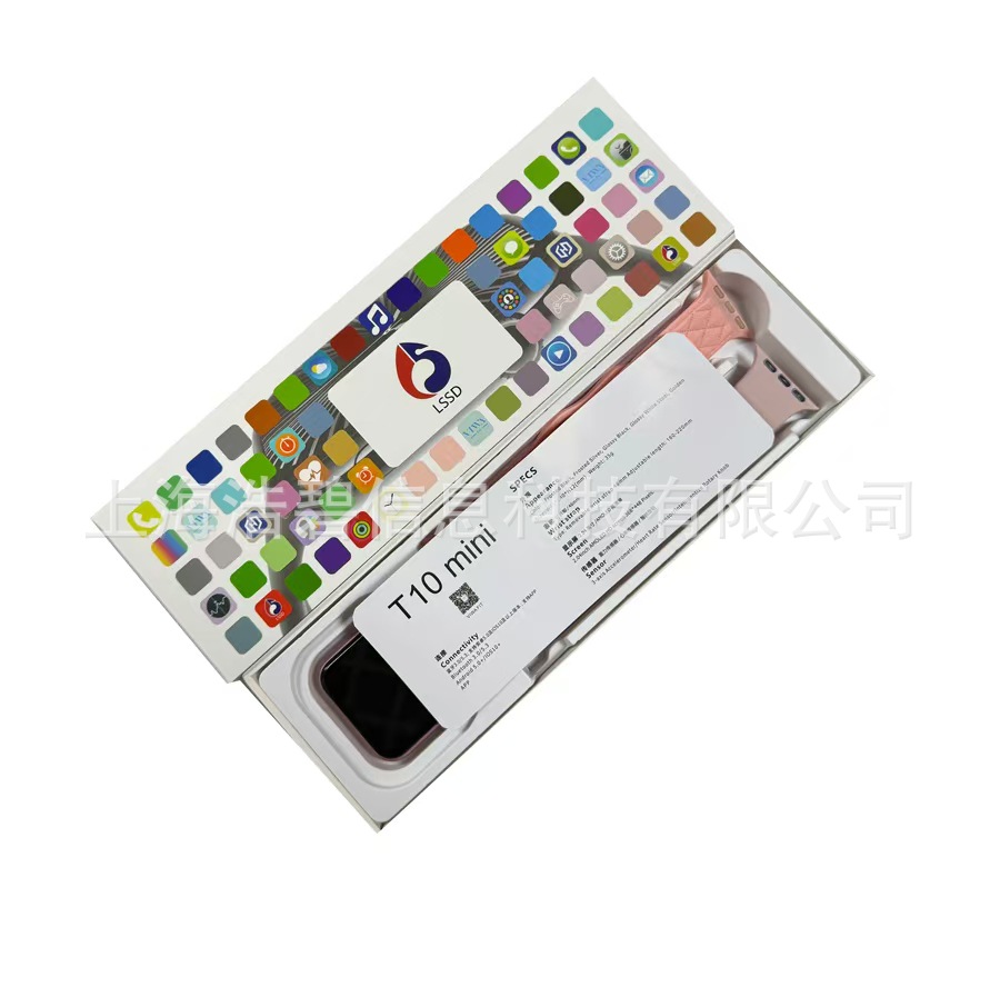 T10mini跨境外贸超薄10代智能手表多功能蓝牙通话运动S10手表工厂