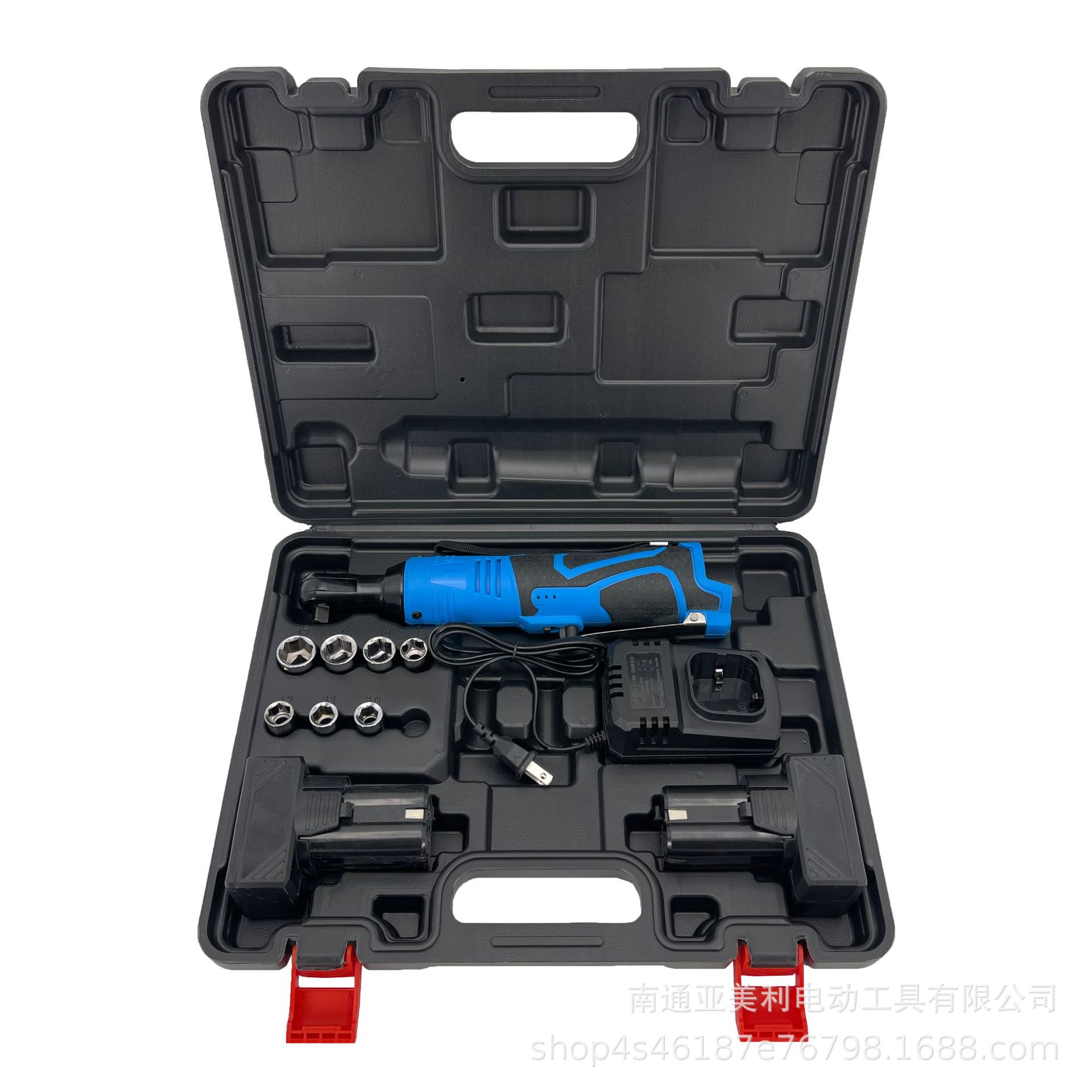 Venta al por mayor Llave de trinquete eléctrica 90 grados de ángulo recto de carga eléctrica llave de trinquete etapa Truss herramienta