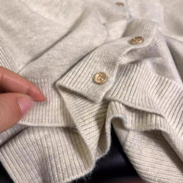 Knitted autumn sweater