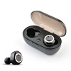 W12 button double -ear Bluetooth headset headset TWS5.1 cross -border ear mechanical capacity display touch