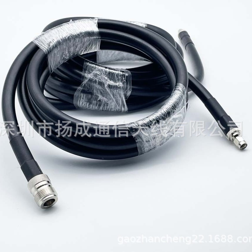 LMR400 RG8U馈线N母转SMA内螺内孔/针50欧射频线1米3米5米10米