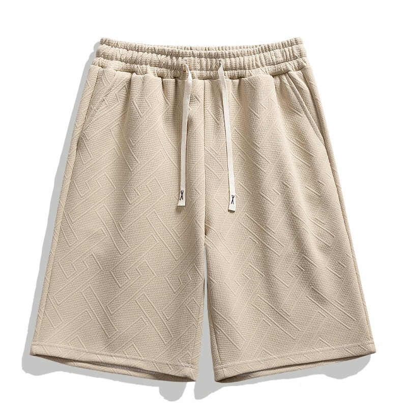 Summer Thin Casual Cute Printed Shorts for Men, Knee-Length Loose Pants, Quick-Drying Sports Ice Silk Casual Shorts Summer Thin Casual Cute Printed Shorts for Men, Knee-Length Loose Pants, Quick-Drying Sports Ice Silk Casual Shorts