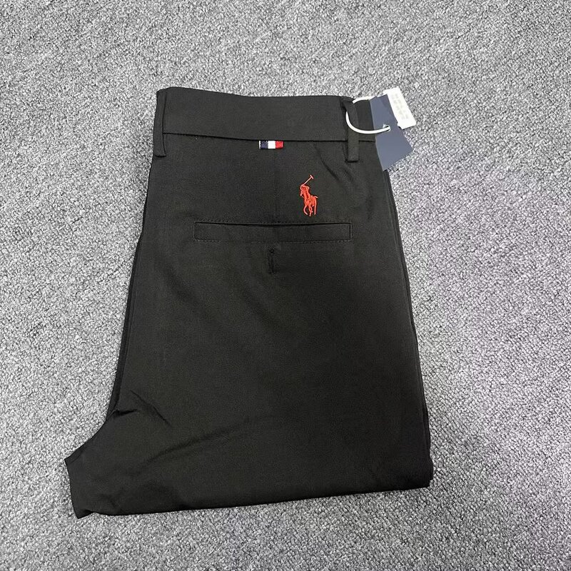 Spring and Autumn Trendy Brand Business Trousers New Style Steel Label Dress Pants Versatile Fashion Trousers Casual Long Pants