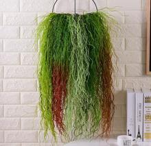 Long bearded grass simulation plant wall greenery wall hangi