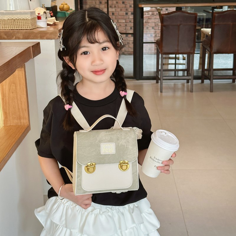 Cute oso bebé mochila jardín de infantes bolsos de mano ligeros para niños y niñas bolsos de moda coreana bolsos de niños