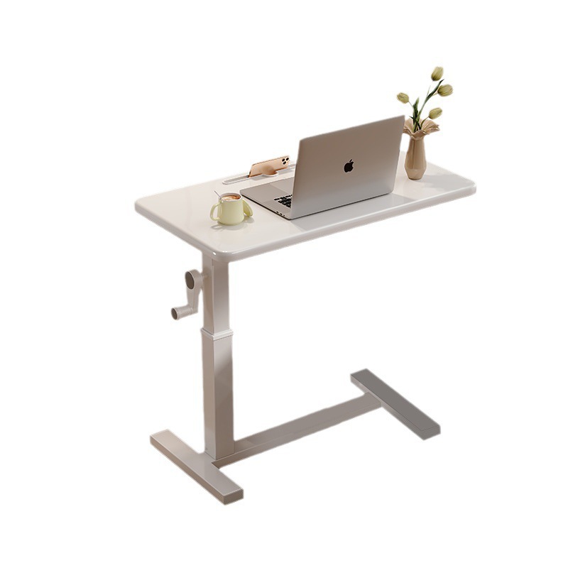 Mesa de cama de madera sólida elevable móvil escritorio de computadora plegable pequeño escritorio mesa de estudio sofá varias mesas al lado de cualquier mesa