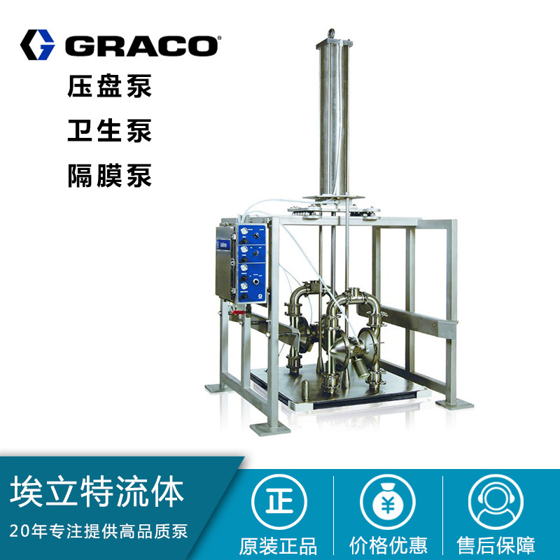 GRACO 固瑞克 Saniforce 卫生级压盘泵 柱塞泵 knoll泵