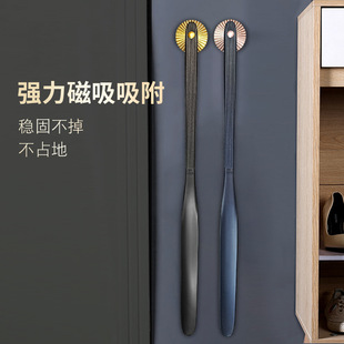 Extended Shoehorn Magnetic Suction New Household Plastic Cross-Border Wholesale Shoehorn Elderly Pregnant Women Shoes Slip-On Shoes E18