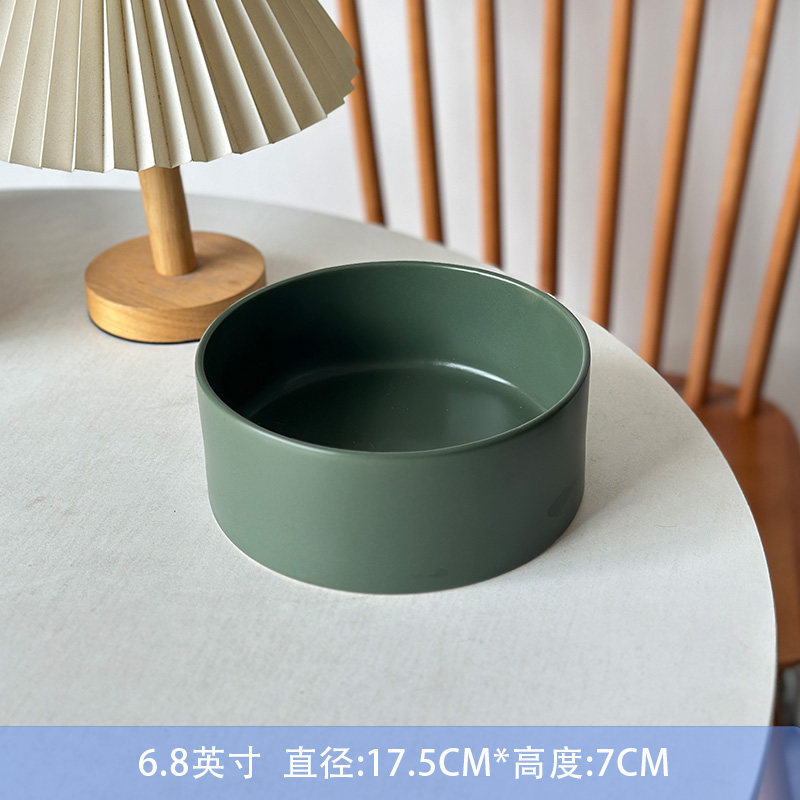 스트레이트 입 매트 그린 대형 - 약간의 결함 1300ml