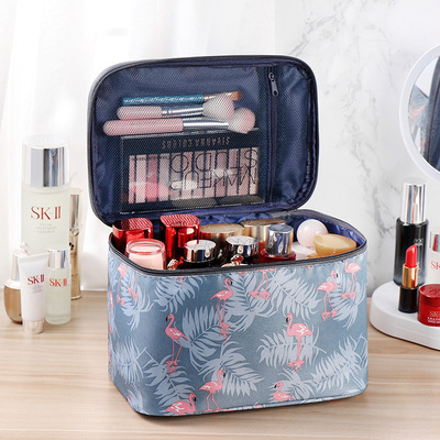 new pattern lovely Cosmetic portable multi-function Portable Skin care products Storage bag Size student Wash bag