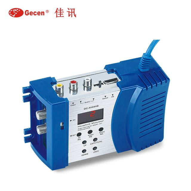 HDMI高清调制器CATV有线电视HD /AV转RF Modulator GC-AV04HB
