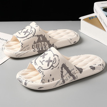 厚底拖鞋男夏季外穿休闲防滑时尚潮流室外软底情侣一字拖凉拖批发