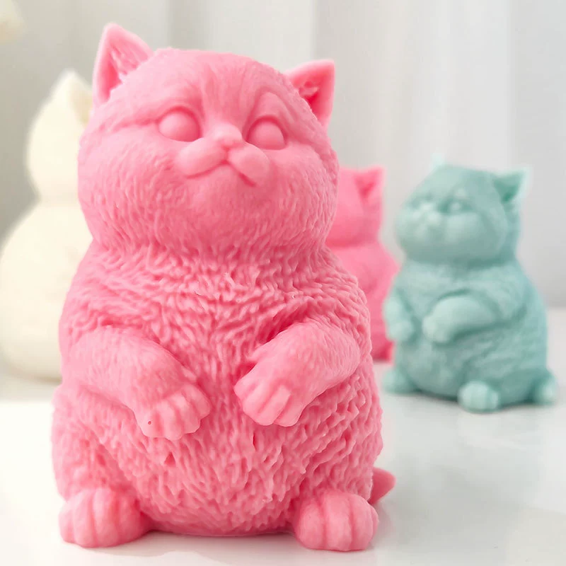 Cute mold, candle, toy, DIY, anti-stress