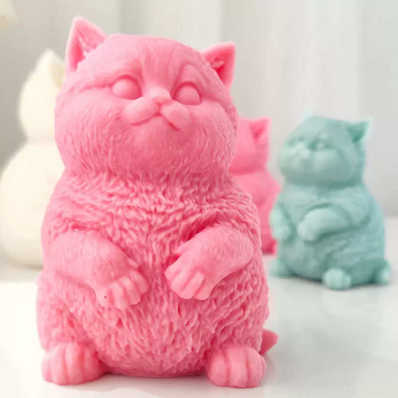 Cute mold, candle, toy, DIY, anti-stress