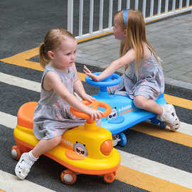 儿童扭扭车防侧翻万向轮滑行1-3岁宝宝玩具滑滑溜溜摇摆扭扭车子