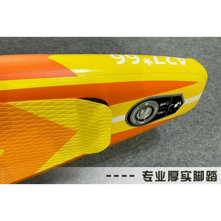 AP Racing оранжевая доска для серфинга SUP надувная доска для соревнований профессионального уровня двойной слой утолщённая надувная конкурентная доска шелковистый цветок