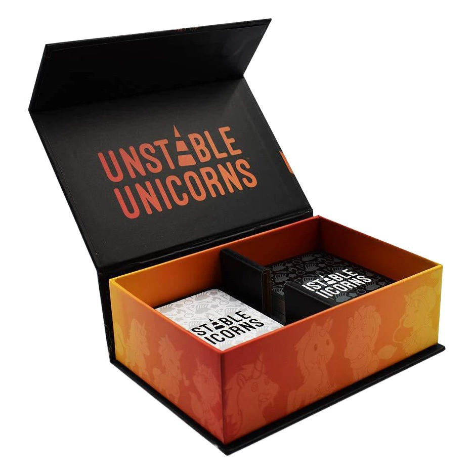 Внешняя торговля Английский Единорог Настольная Игрушка unstable unicorns Семейная вечеринка Карточная игра