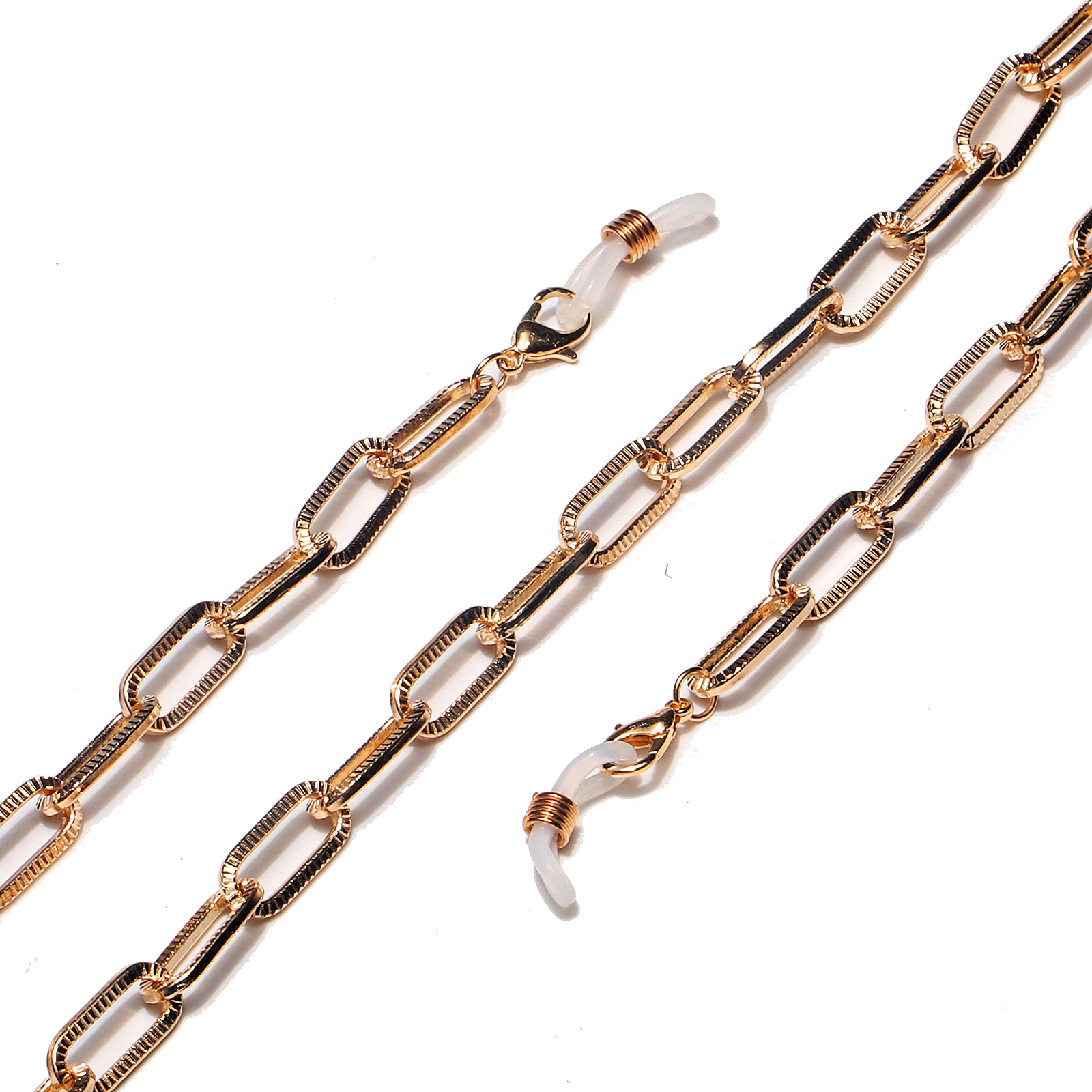 20g Weight Metal Material Fashion Simple Color Retention Golden Metal Glasses Chain 4