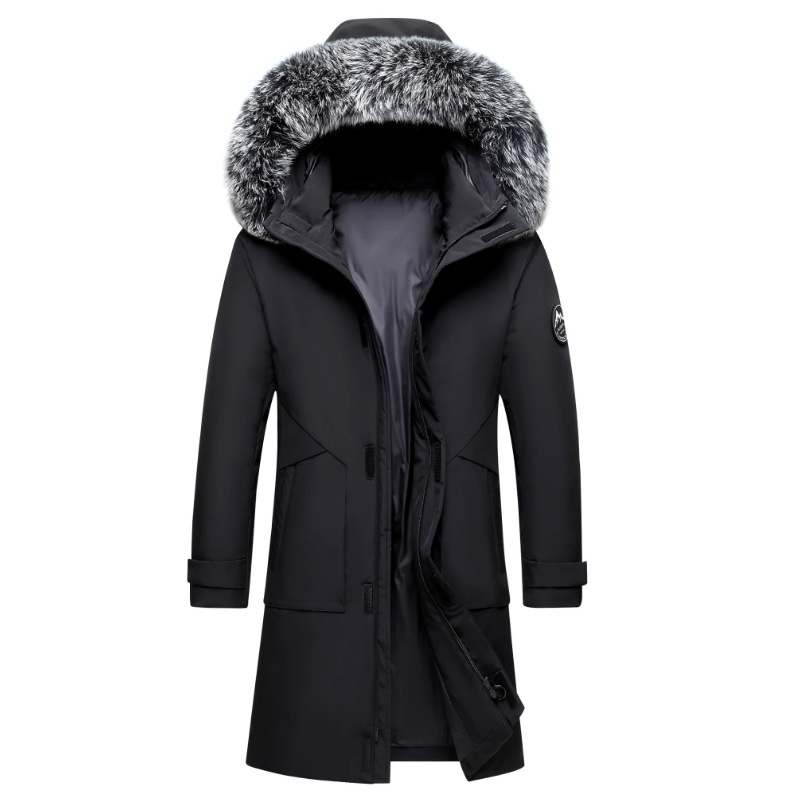 Men's Clothing winter Coat jacket men's trendy brand jacket thickened and warm trendy brand fashionable warm and comfortable Coat jacket_voghion.com