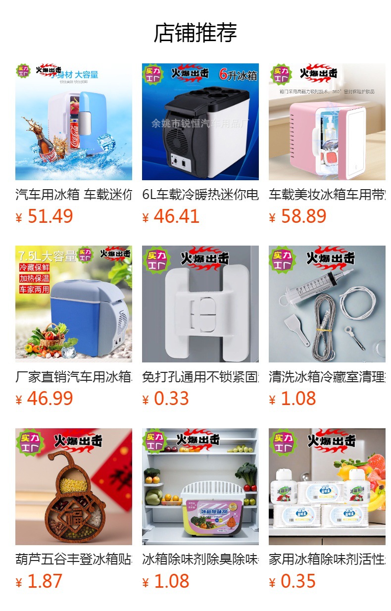 Car refrigerator car mini refrigerator car home dual-use car heating box factory direct 4L