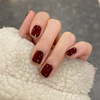 Nail stickers, removable fake nails for nails, 24 pieces, ready-made product, internet celebrity