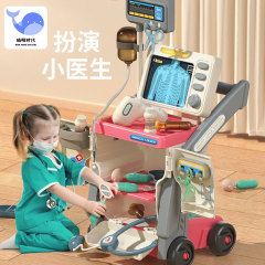 子供の多機能の小さい医者のおもちゃのセットは医療のままごとをシミュレーションして3歳の6女の女の子の誕生日のプレゼントを演じます。